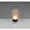 Trio verlichting Facette Tafellamp LED Rookkleurig, 1-licht