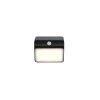 Reality OLINDA Wandlamp LED Zwart, 1-licht, Bewegingsmelder