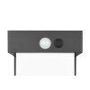 Reality COLOMBO Wandlamp LED Zwart, 1-licht, Bewegingsmelder