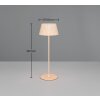 Reality Suarez Tafellamp LED Beige, 1-licht