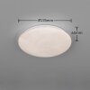 Reality Umbria Plafondlamp LED Wit, 1-licht