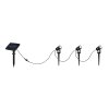 Reality OBIDOS Tuin spotlight LED Zwart, 3-lichts