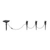 Reality OBIDOS Tuin spotlight LED Zwart, 3-lichts