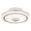 Globo Shelly Plafondventilator met verlichting LED Wit, 1-licht, Afstandsbediening