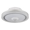 Globo Shelly Plafondventilator met verlichting LED Wit, 1-licht, Afstandsbediening