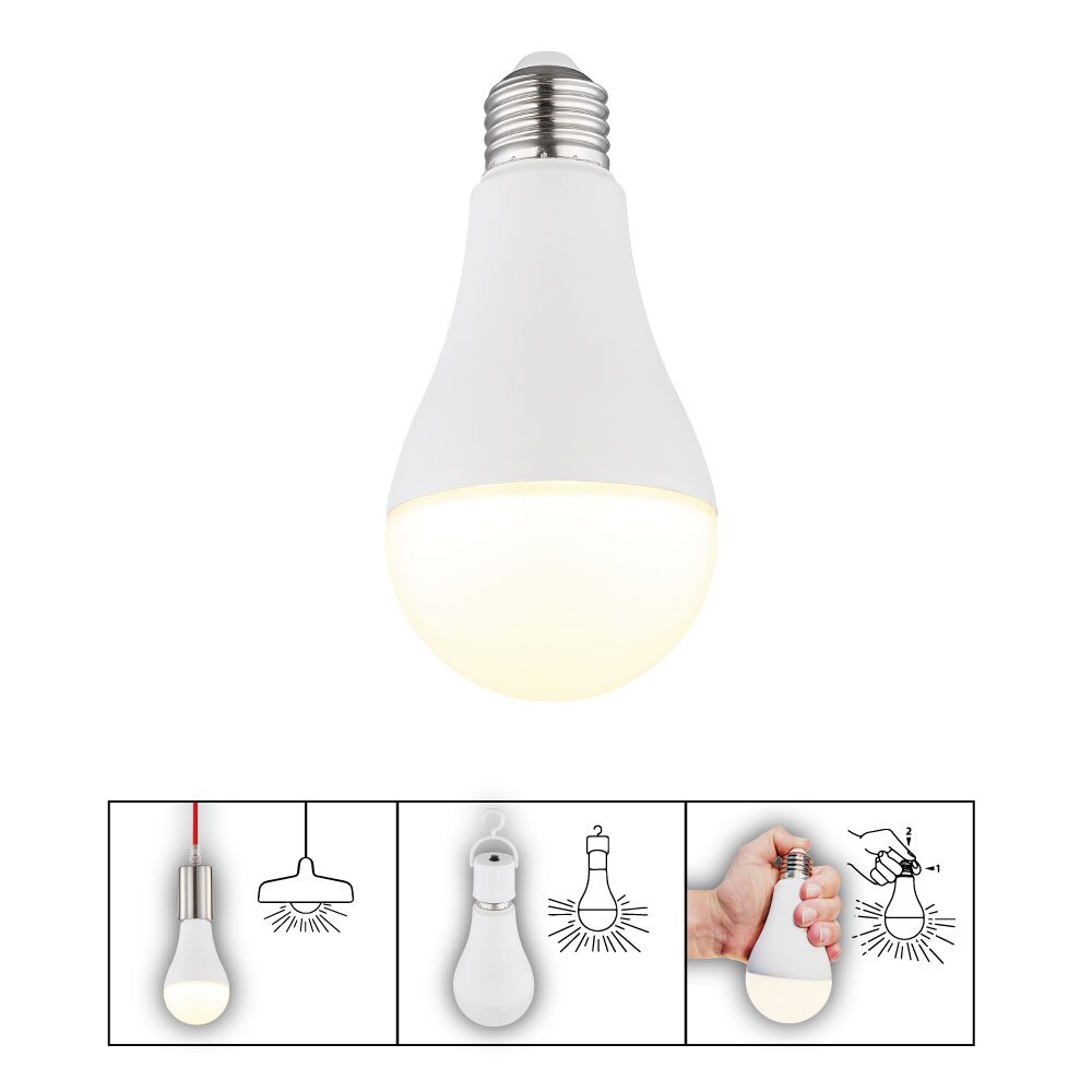 Globo E27 9 Watt warm wit 850 Lumen