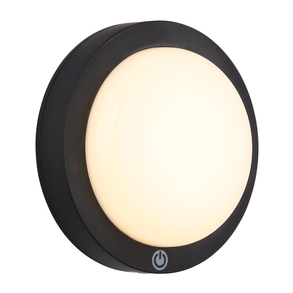 Globo Lasse Plafondlamp LED Zwart, 1-licht main product photo