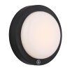 Globo Lasse Plafondlamp LED Zwart, 1-licht