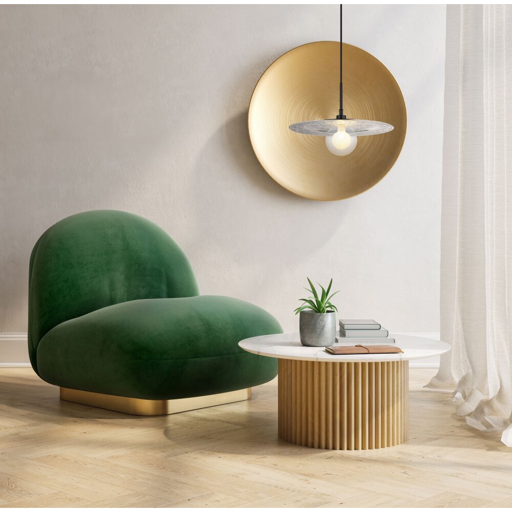 Globo Riga Hanglamp Zwart, 1-licht