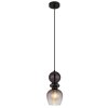 Globo Clarity Hanglamp Zwart, 1-licht
