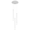 Globo Ryan Hanglamp Wit, 3-lichts
