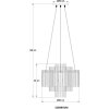 Globo Gorley Hanglamp Goud, 5-lichts