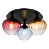 Globo Sander Plafondlamp Zwart, 3-lichts