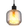 Globo Xia Hanglamp Zwart, 1-licht