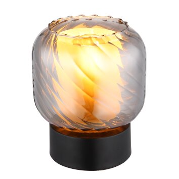 Globo Xia Tafellamp Zwart, 1-licht
