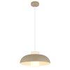 Globo Lowe Hanglamp Zandkleurig, 1-licht