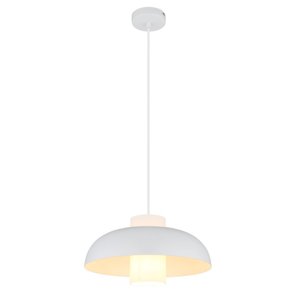 Globo Lowe Hanglamp Wit, 1-licht main product photo
