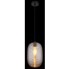 Globo Jefrey Hanglamp Zwart, 1-licht