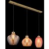 Globo Jessica Hanglamp Goud, 3-lichts