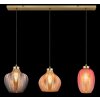 Globo Jessica Hanglamp Goud, 3-lichts