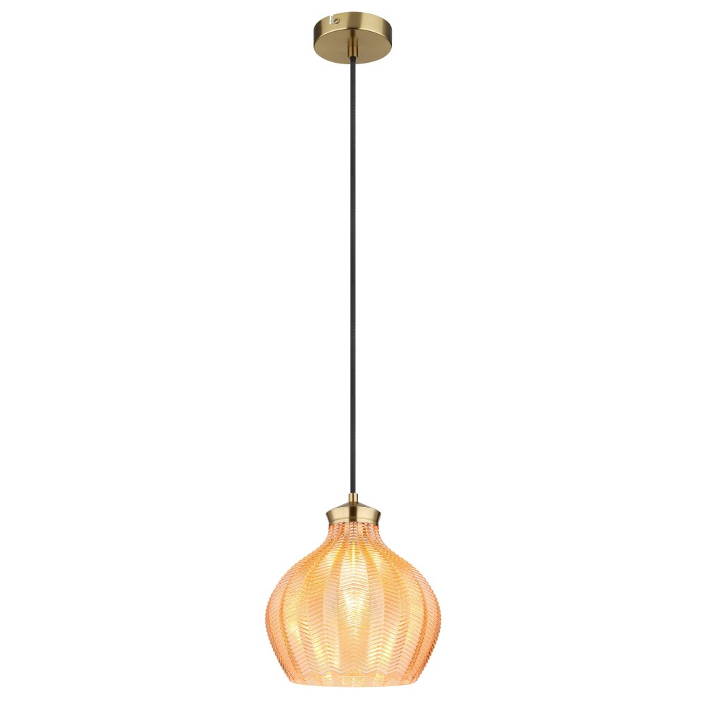Globo Jessica Hanglamp Goud, 1-licht main product photo