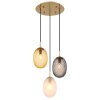 Globo Devin Hanglamp Goud, 3-lichts