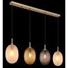 Globo Devin Hanglamp Goud, 4-lichts