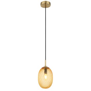 Globo Devin Hanglamp Goud, 1-licht