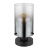 Globo Florentina Tafellamp Zwart, 1-licht