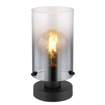 Globo Florentina Tafellamp Zwart, 1-licht Globo Florentina Tafellamp Zwart, 1-licht