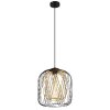 Globo Dichti Hanglamp Zwart, 1-licht