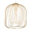 Globo Dichti Hanglamp Zandkleurig, 1-licht