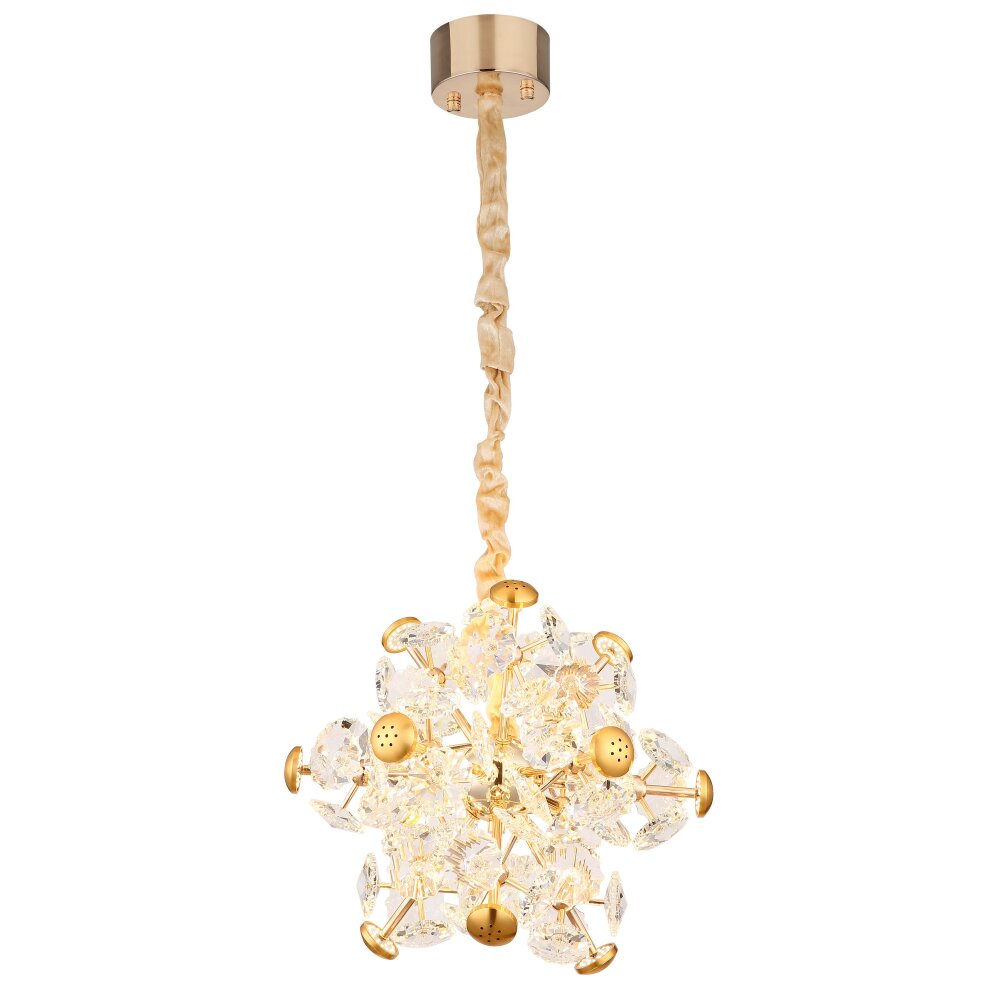 Globo Floriella Hanglamp LED Goud, 1-licht main product photo