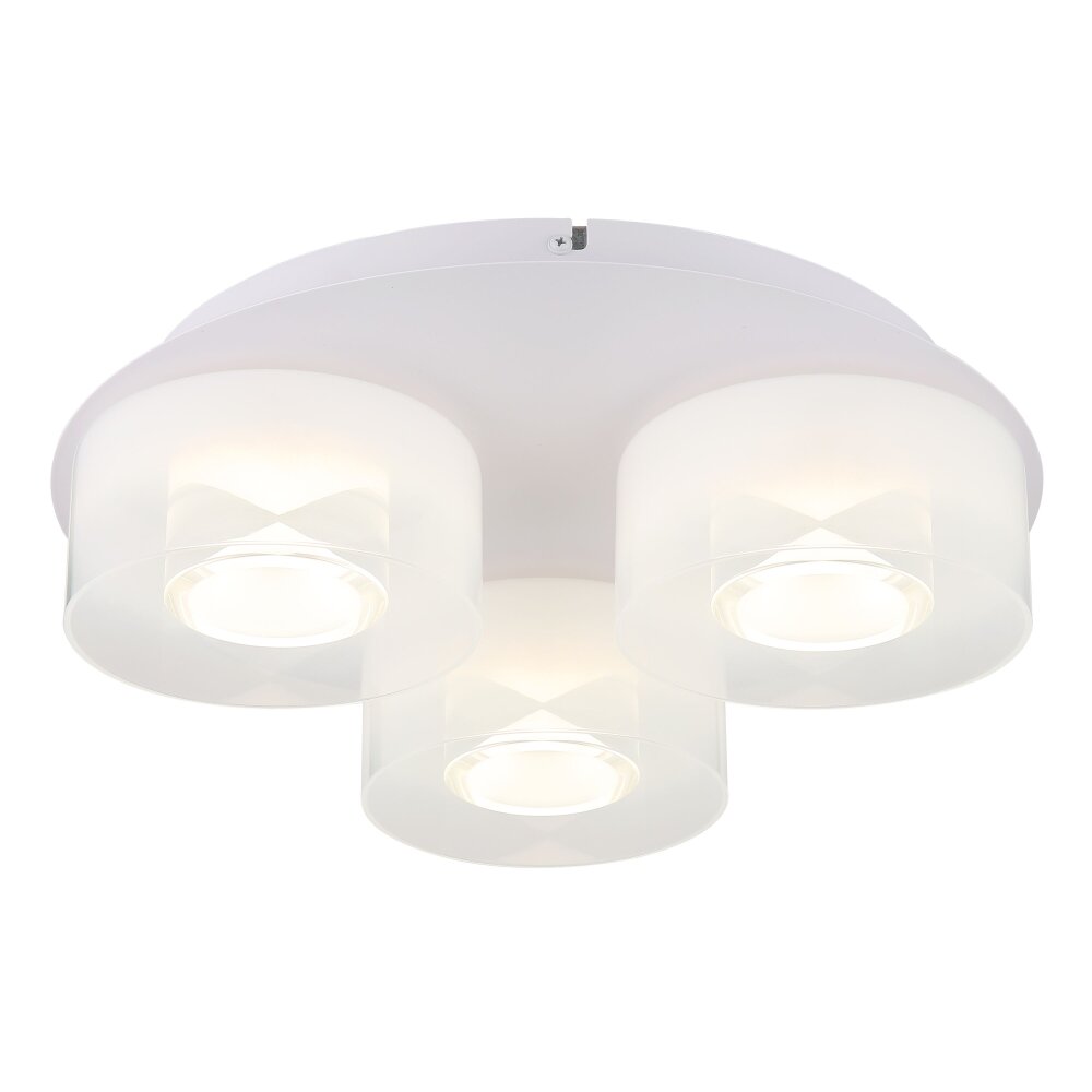 Globo Belinda Plafondlamp LED Wit, 1-licht main product photo