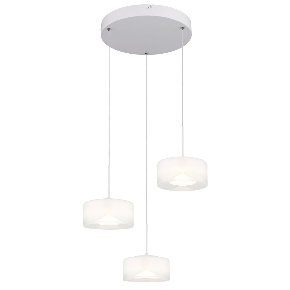Globo Belinda Hanglamp LED Wit, 1-licht main product photo