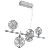 Globo Virina Hanglamp LED Chroom, 1-licht