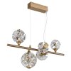 Globo Virina Hanglamp LED Goud, 1-licht