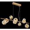 Globo Virina Hanglamp LED Goud, 1-licht