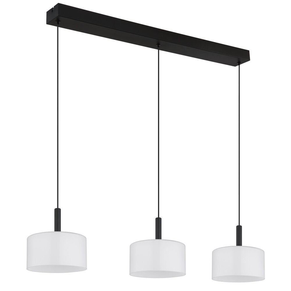 Globo Trenton Hanglamp LED Zwart, 1-licht