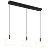 Globo Trenton Hanglamp LED Zwart, 1-licht