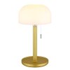 Globo Norman Tafellamp LED Messing, 1-licht