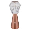 Globo Polimi Tafellamp LED Messing, 1-licht, Kleurwisselaar