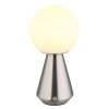 Globo Sora Tafellamp LED Nikkel mat, 1-licht