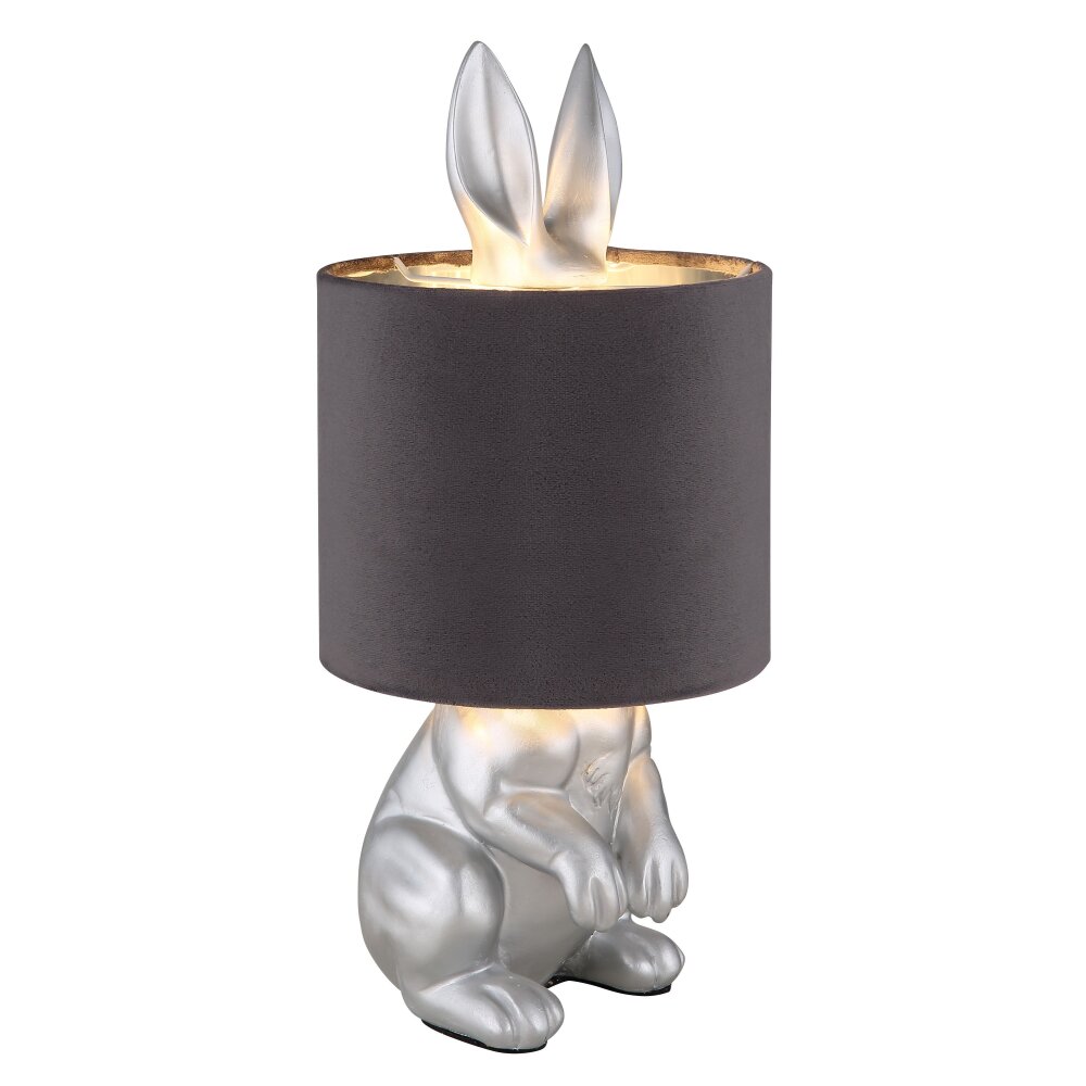 Globo Rabbit Tafellamp Zilver, 1-licht main product photo