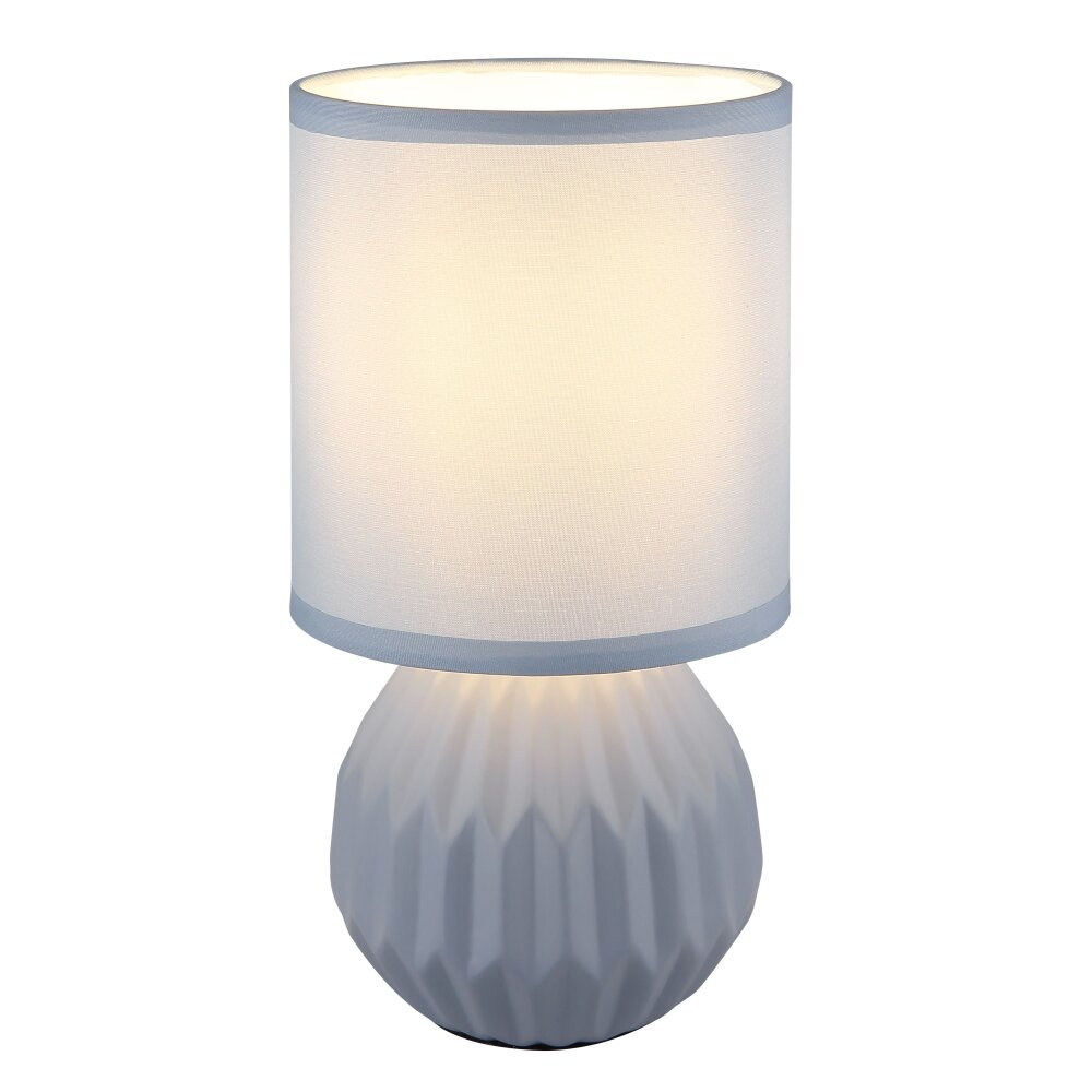 Globo Sylas Tafellamp Blauw, 1-licht main product photo