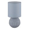 Globo Sylas Tafellamp Blauw, 1-licht