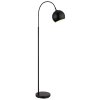 Globo Benno Staande lamp Zwart, 1-licht