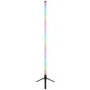 Globo Rocky Staande lamp LED Zwart, 1-licht, Afstandsbediening, Kleurwisselaar