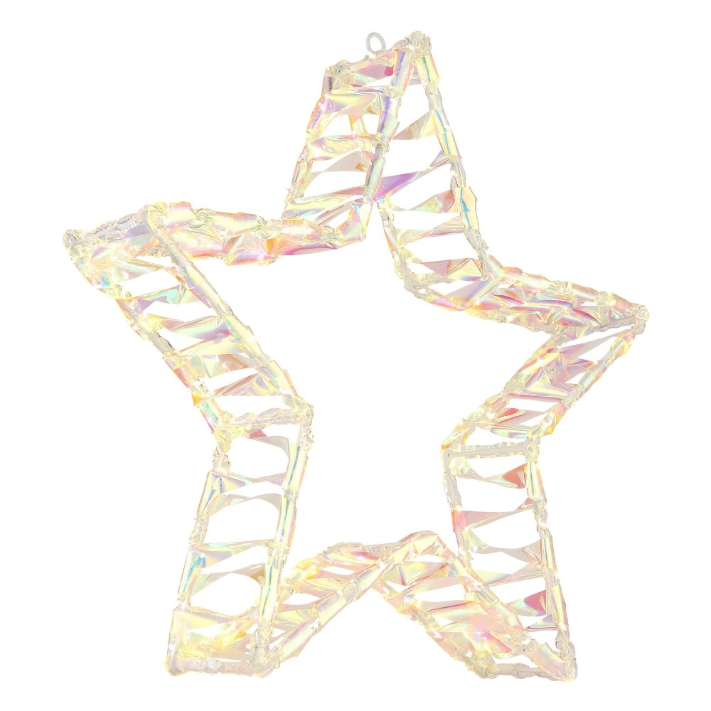Globo Stara deco licht LED Transparant, Helder, Wit, 100-lichts main product photo
