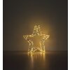 Globo Stara deco licht LED Transparant, Helder, Wit, 100-lichts